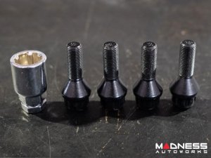 Dodge Dart Wheel Locks - Black